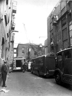 Riverside Gallery: GLC-LFB Warehouse fire, Herring Street, London