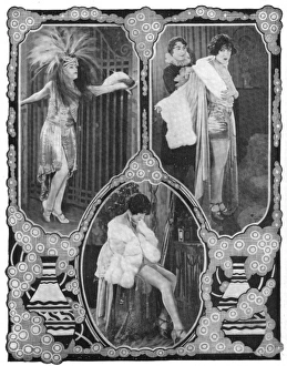 Gloria Swanson in the Paramount film La Cage Doree, 1922 Gloria Swanson in the Paramount film La Cage Doree, 1922