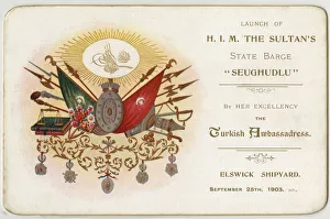 Majesty Gallery: A gloriously ornate invitation from Her Excellency The Ambassadress of Turkey