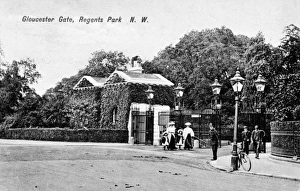 Gloucester Gate, Regents Park, London Gloucester Gate, Regents Park, London