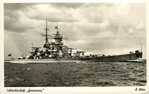 Battleship Gallery: Gneisenau, German battleship