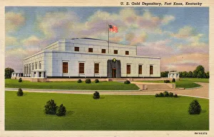 US Gold Bullion Depository at Fort Knox, Kentucky, USA US Gold Bullion Depository at Fort Knox, Kentucky, USA