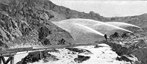 Gold Mining in Nevada County, California, 1888 Gold Mining in Nevada County, California, 1888