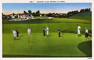 Golf at the Country Club, Bristol, Tennessee-Virginia Golf at the Country Club, Bristol, Tennessee-Virginia
