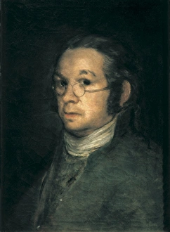 GOYA Y LUCIENTES, Francisco de (1746-1828). Self-Portrait GOYA Y LUCIENTES, Francisco de (1746-1828). Self-Portrait