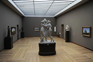 Graces Gallery: The Three Graces by Anotnio Canova (1757-1822). Ny Carlsberg