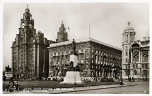 The Three Graces on Liverpool's Pier Head The Three Graces on Liverpool's Pier Head