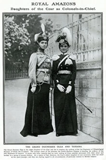 Czar Collection: The Grand Duchesses Olga and Tatiana 1912