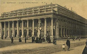 The Grand Municipal Theatre - Bordeaux, France The Grand Municipal Theatre - Bordeaux, France