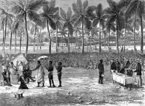 Grand Palaver at Jellah Coffee, 1874 Grand Palaver at Jellah Coffee, 1874