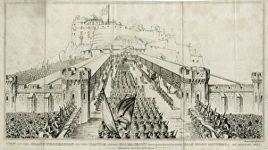 Grand procession to Edinburgh Castle Grand procession to Edinburgh Castle