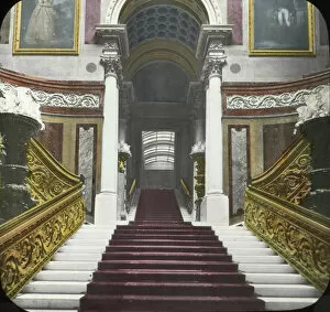 Windsor Gallery: Grand staircase, Windsor Castle, Windsor, Berkshire