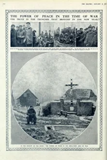 Area Gallery: The Graphic, 23rd January 1915, Christmas truce
