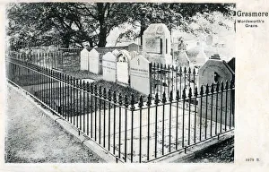 The Grave of Poet William Wordsworth, Grasmere, Cumbria The Grave of Poet William Wordsworth, Grasmere, Cumbria