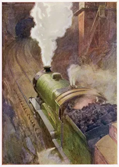<b class=qtipBold><figcaption>Great Central Express</figcaption></b><br>The Great Central Express runs non-stop from London to Sheffield, drawn by a locomotive of the 'Sir Sam Fay' class<br><em>© Mary Evans Picture Library</em> Great Central Express