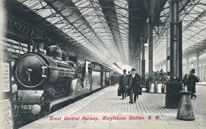 Commuters Gallery: Great Central Railway - Marylebone Station