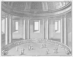 Print of The Great Sanhedrin, Jerusalem's Jewish High Court