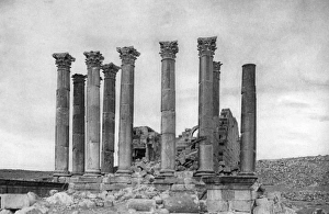 Great Temple at Jerash (Gerasa), Jordan, Holy Land Great Temple at Jerash (Gerasa), Jordan, Holy Land