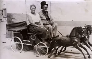 Great Yarmouth, Norfolk - Elderly Couple at the seaside Great Yarmouth, Norfolk - Elderly Couple at the seaside