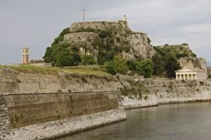 Greece. Corfu (Kerkyra). Old fortress built by the Venetians