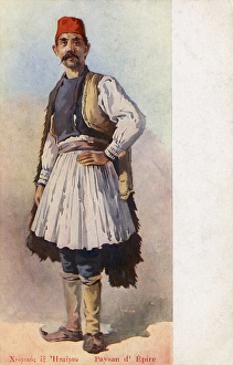 Greece, Corfu - Man from Epirus Greece, Corfu - Man from Epirus