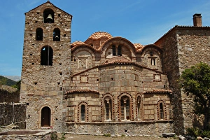 Greece. Mystras. The Cathedral or Metropolitan Church of Agh Greece. Mystras. The Cathedral or Metropolitan Church of Agh