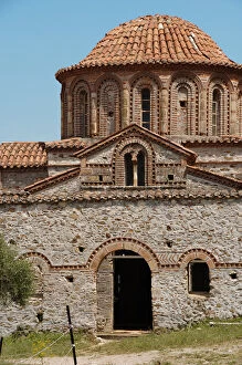Images Dated 3rd June 2007: Greece. Mystras. The Church of Agioi Theodoroi. Built betwee
