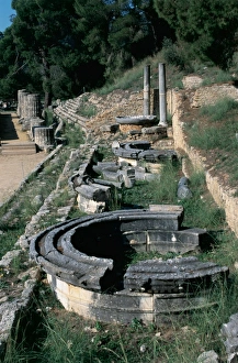 Hellenic Gallery: Greece. Olympia. Santuary of ancient Greece in Elis. Palaest