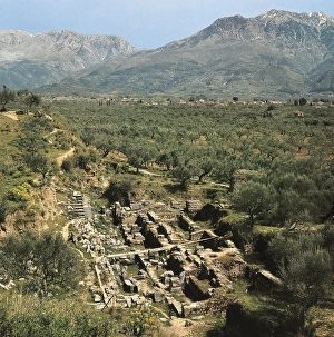 Hellenic Gallery: GREECE. PELOPONNESE. LACONIA. Sparta. Ruins of a