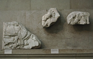 Greek Art. Greece. Parthenon. North frieze. Fragments. Friez Greek Art. Greece. Parthenon. North frieze. Fragments. Friez