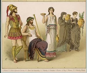 Mourning Gallery: Greek Costume C.500 Bc