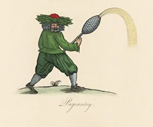 Firework Gallery: Green man from medieval pageants