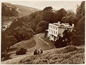 Devon Prints: Greenway House, Devon, 1946 Print by Agatha Christie's Home