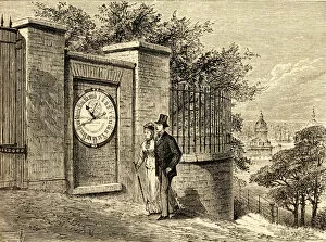 Greenwich/Magnetic Clock