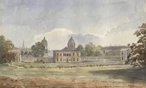 Powell Gallery: Greenwich Park and Royal Naval College, London