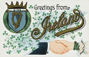 Greeting from Ireland - postcard