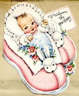Greetings card, To Welcome the New Baby Greetings card, To Welcome the New Baby