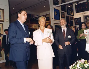 Grenville Collins with Princess Michael of Kent Grenville Collins with Princess Michael of Kent