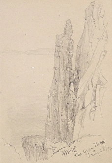 <b class=qtipBold><figcaption>The Grey Man, July</figcaption></b><br>The Grey Man, July 28 (1874). Read, Samuel 1815 - 1883. Date: 1874<br><em>© National Museums NI / MARY EVANS</em> The Grey Man, July