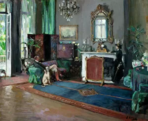 Lavery Gallery: The Greyhound Sir Reginald Lister and Eileen Lavery
