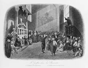 Griffon preaching to the Maronites of Mount Lebanon Griffon preaching to the Maronites of Mount Lebanon
