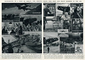 Ground crews and heavy bombers by G. H. Davis Ground crews and heavy bombers by G. H. Davis