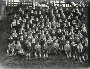 Group of boys at Wigmore Schools, West Midlands Group of boys at Wigmore Schools, West Midlands
