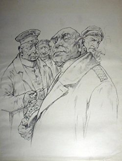 Images Dated 22nd February 2008: A group of German Officers