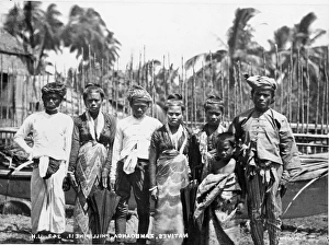 Group of Moro Indians, Zamboanga, Mindanao, Philippines Group of Moro Indians, Zamboanga, Mindanao, Philippines