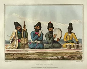 Images Dated 17th February 2012: A group of Persian musicians
