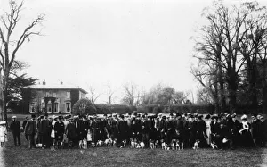 Group photo, beagles and owners, Worcester Park Group photo, beagles and owners, Worcester Park