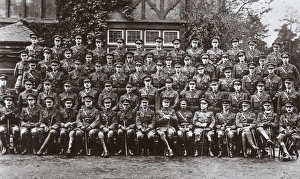 Group photo, Royal Fusiliers reserve battalion, WW1 Group photo, Royal Fusiliers reserve battalion, WW1