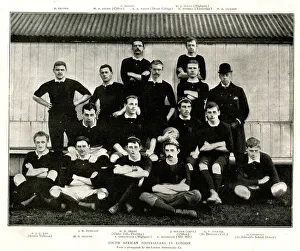 Group photo, South African Rugby Team in London Group photo, South African Rugby Team in London