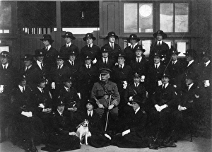 Group photo, women police officers in uniform, WW1 Group photo, women police officers in uniform, WW1